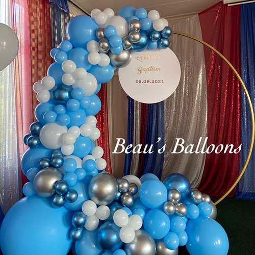 Christening and 1st Holy Communion balloons